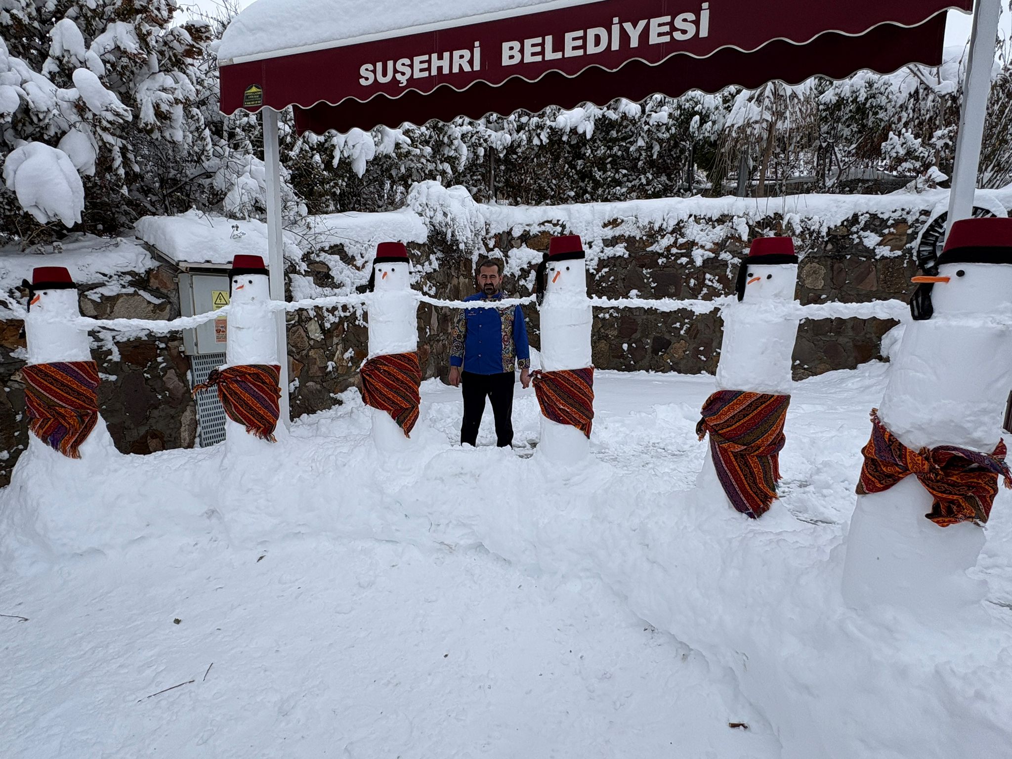 Sivas'ta kardan halay ekibi kuruldu