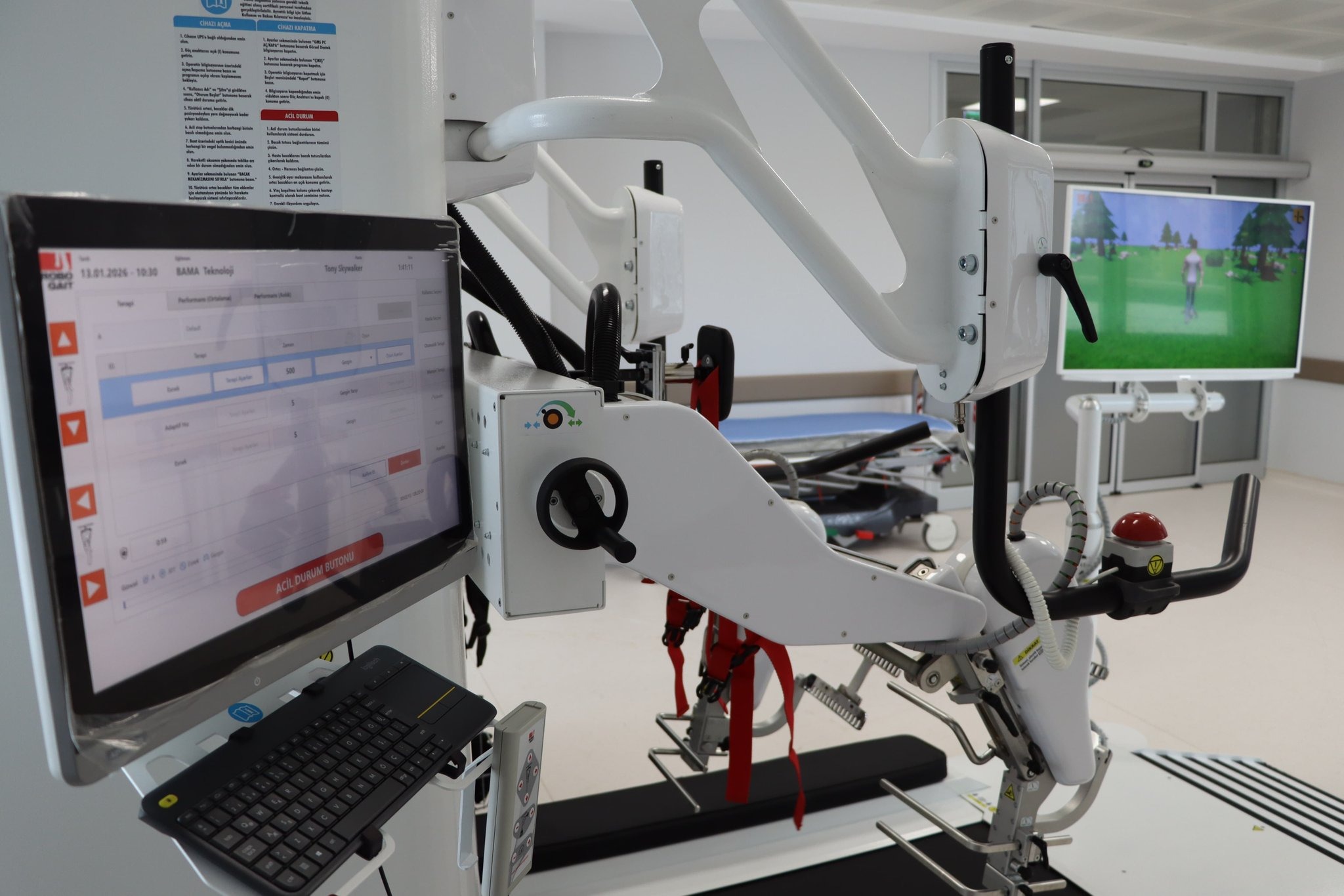 Sivas’ta felçli hastalar için devrim! Numune Hastanesine robotik sistem geliyor