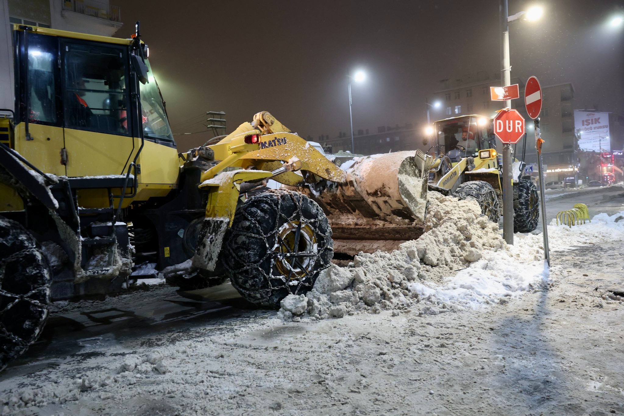 Sivas’ta 517 köy yolu ulaşıma kapandı