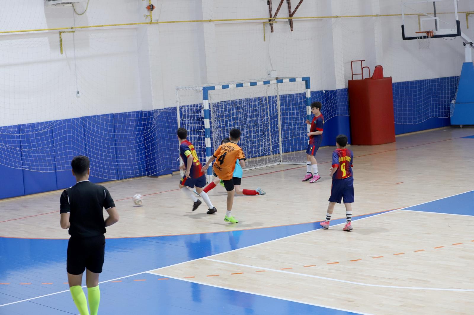 Futsal’da şampiyon Recep Handan oldu