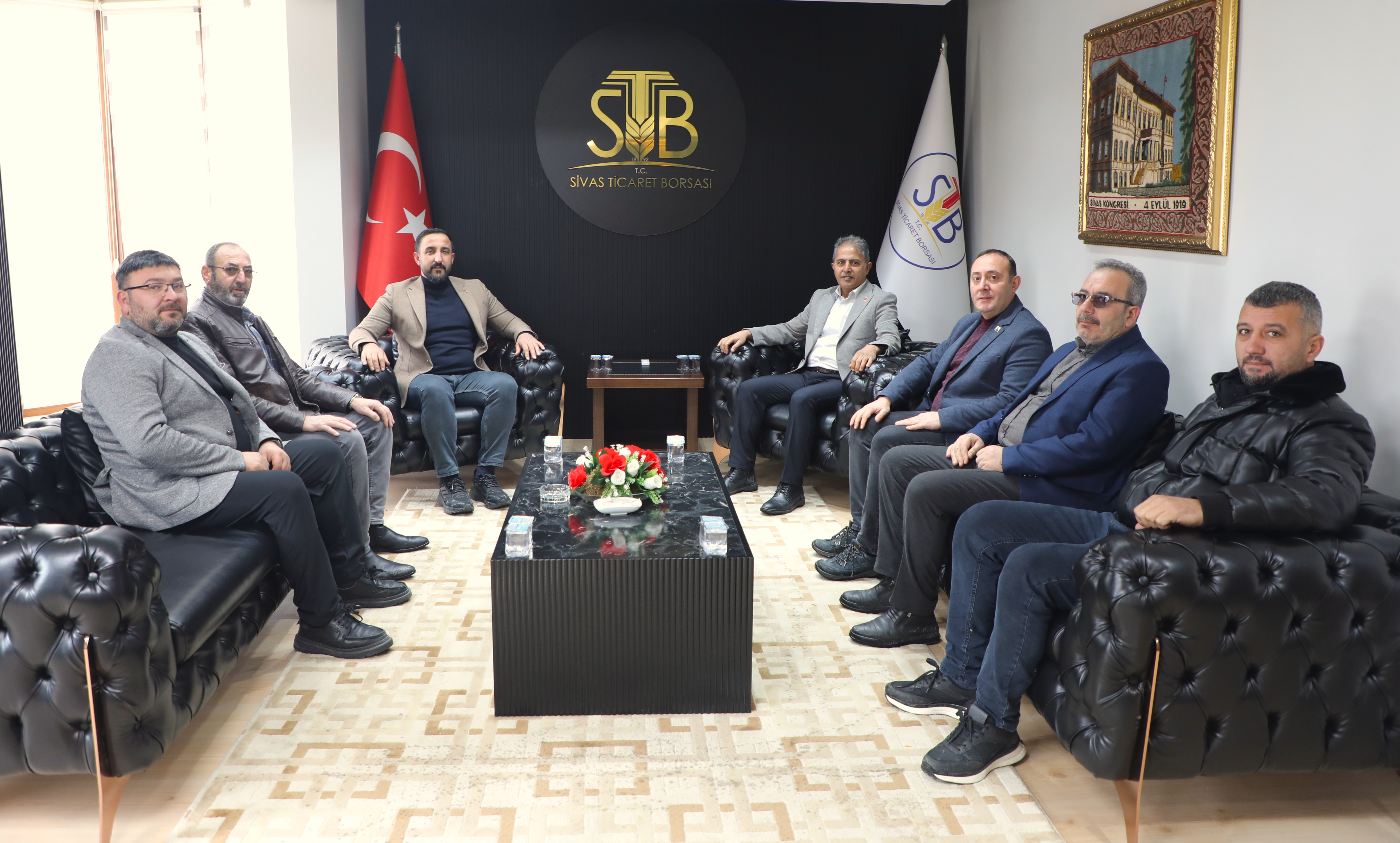 BBP Merkez İlçe yönetiminden Ticaret Borsasına ziyaret