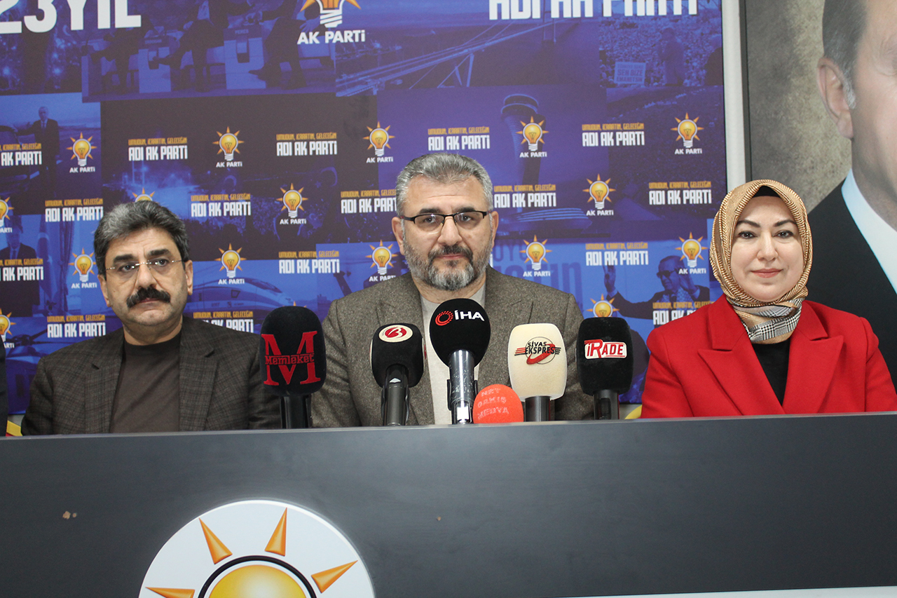 AK Parti Sivas’ın 50 yılını planladı!