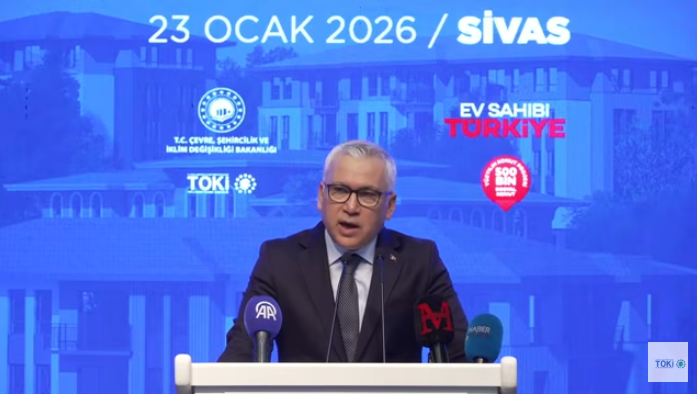 Vali Yılmaz Şimşek: Sivas'ta 3 bin 904 aile modern yaşam alanlarına kavuşacak