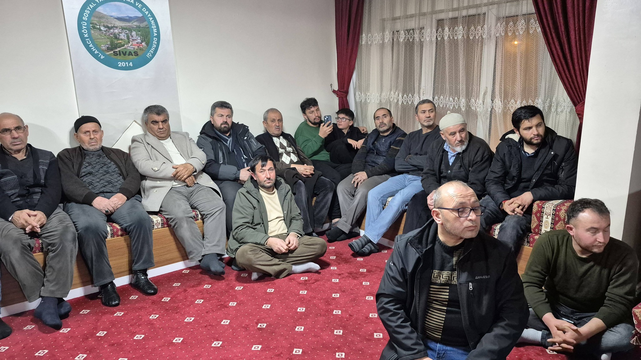 Alahacı Köyü Derneği’nde manevi sohbet