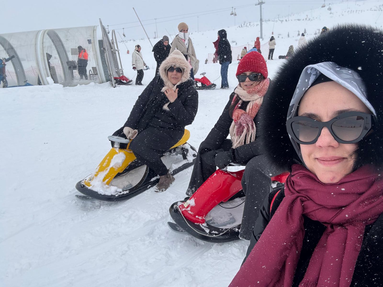 Yıldız Dağı’nda kış şöleni