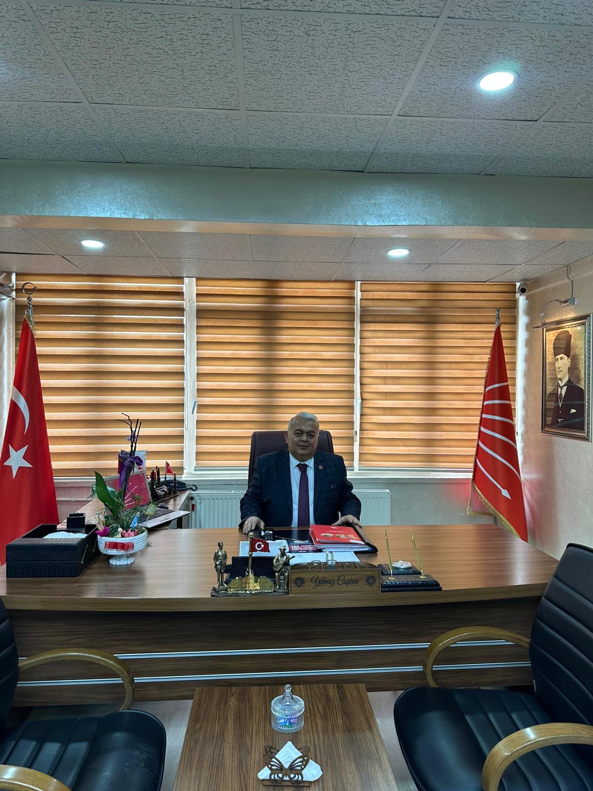 CHP Sivas İl Başkanı Coşkun: Mesnetsiz iddialar algı operasyonudur