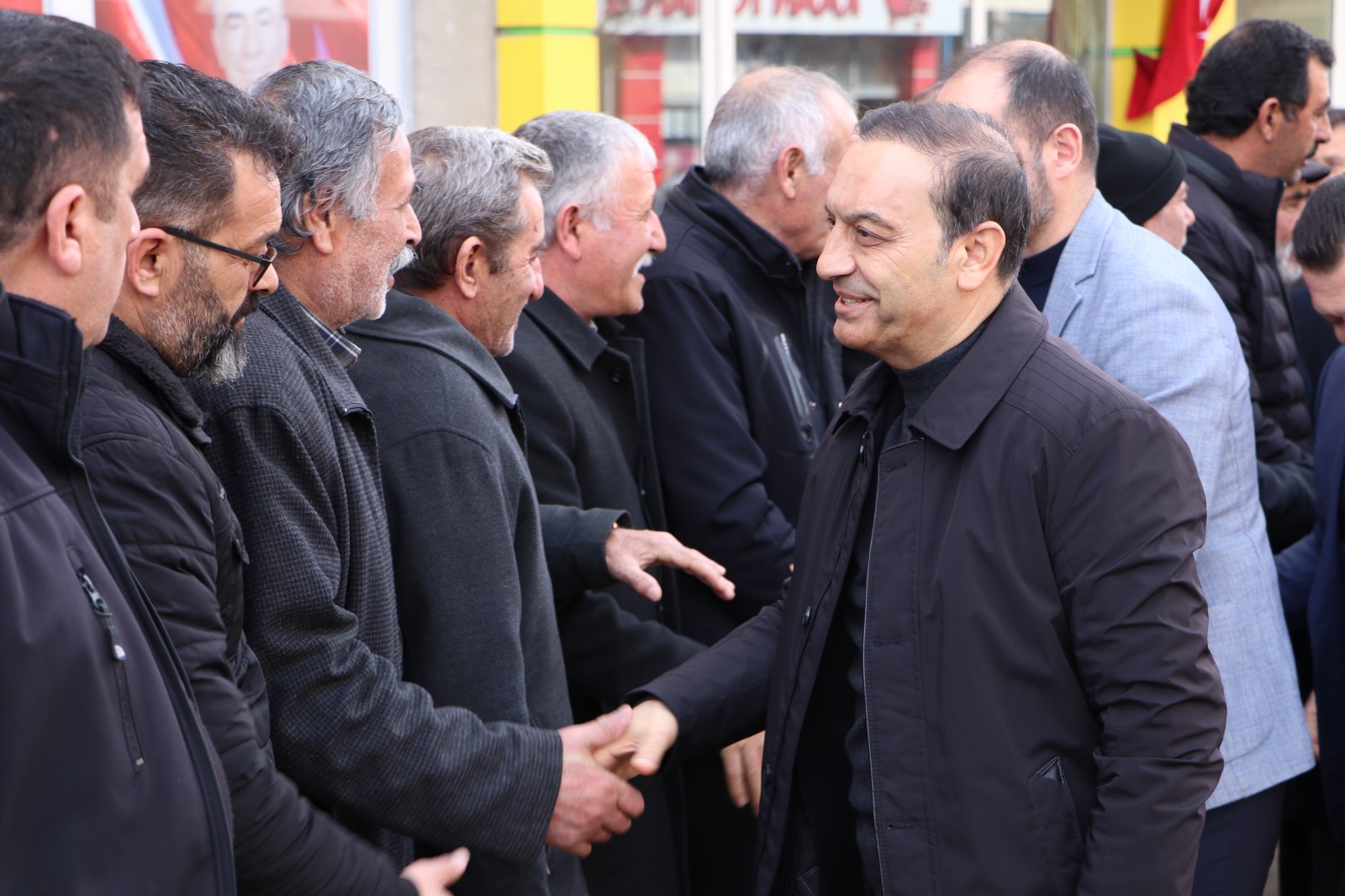 MHP Sivas Milletvekili Özyürek, Ulaş ilçesinde temaslarda bulundu