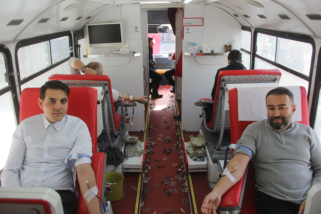 Sivas'ta kan bağışı kampanyası başlatıldı