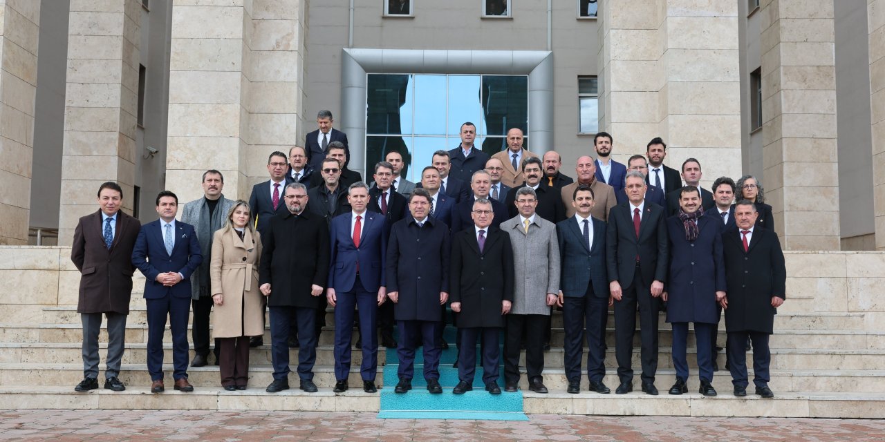 Adalet Bakanı Tunç’tan Sivas Adalet Sarayı’na ziyaret