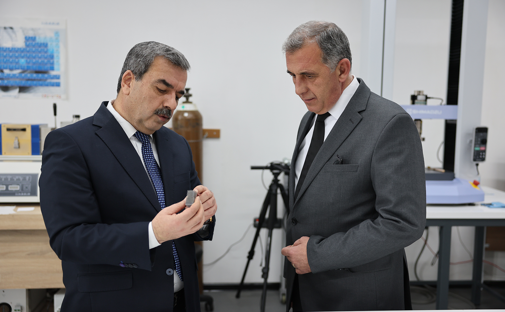 Sivas İl Emniyet Müdürü Ahmet Alaağaçlı, SBTÜ’de  incelemelerde bulundu