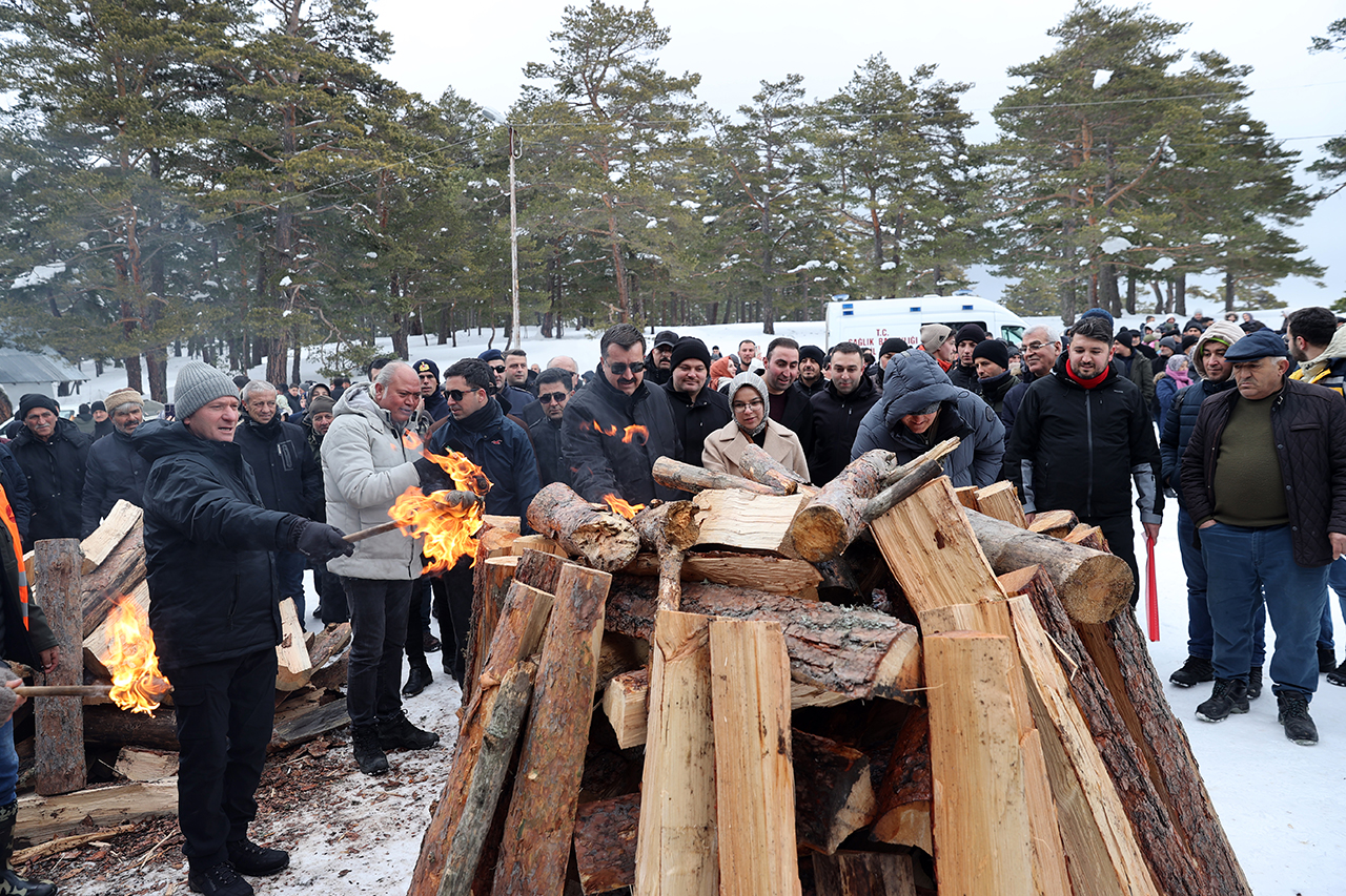 Sivas'ta kış festivali düzenlendi