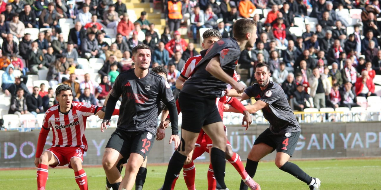 Sivasspor’dan kritik maçta puan kaybı