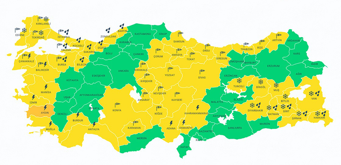 Meteoroloji Sivas'ı uyardı!