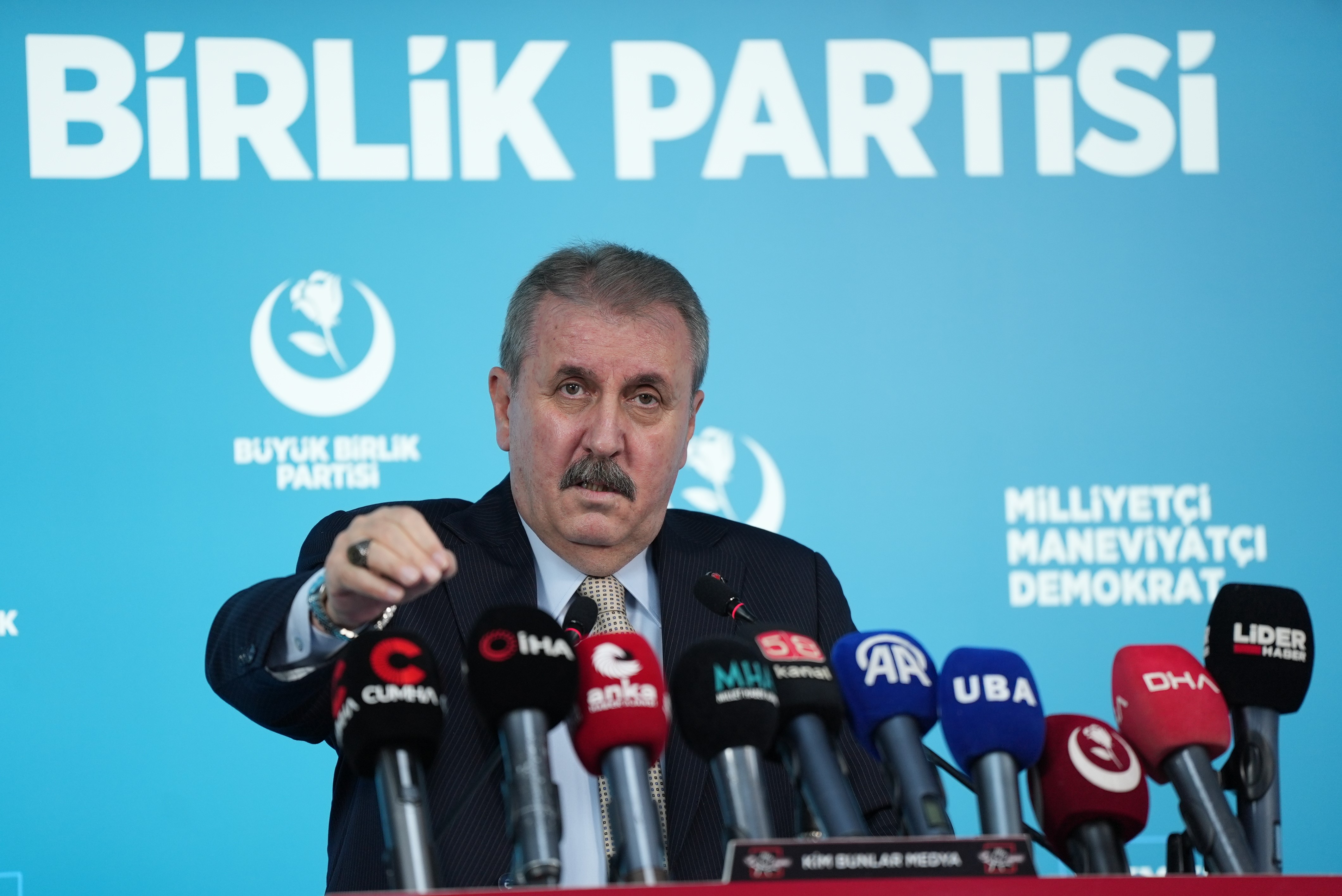 BBP Genel Başkanı Destici: "Öcalan'ın Epstein'den bir farkı yoktur"