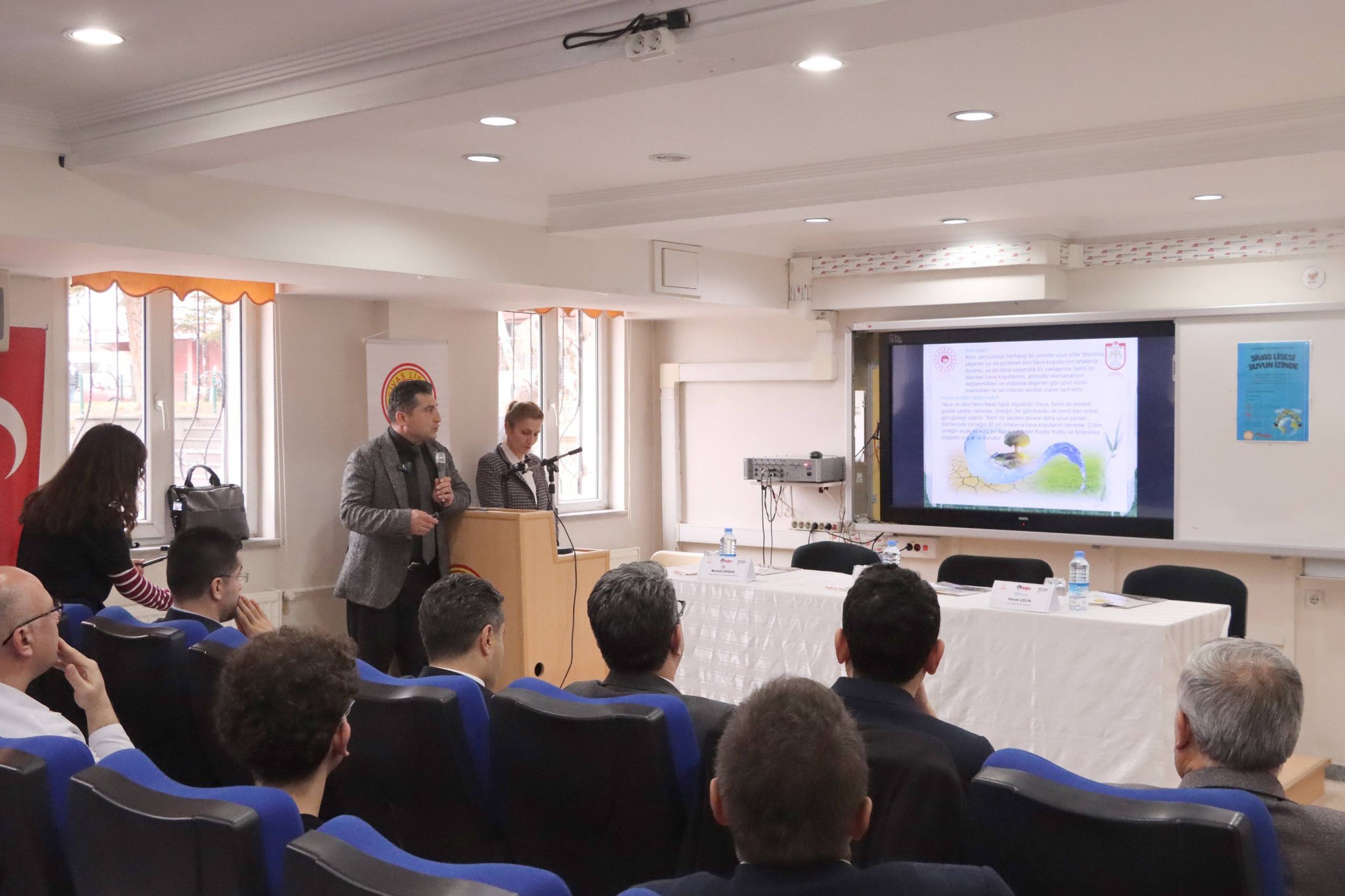 Sivas Lisesi’nde su seferberliği