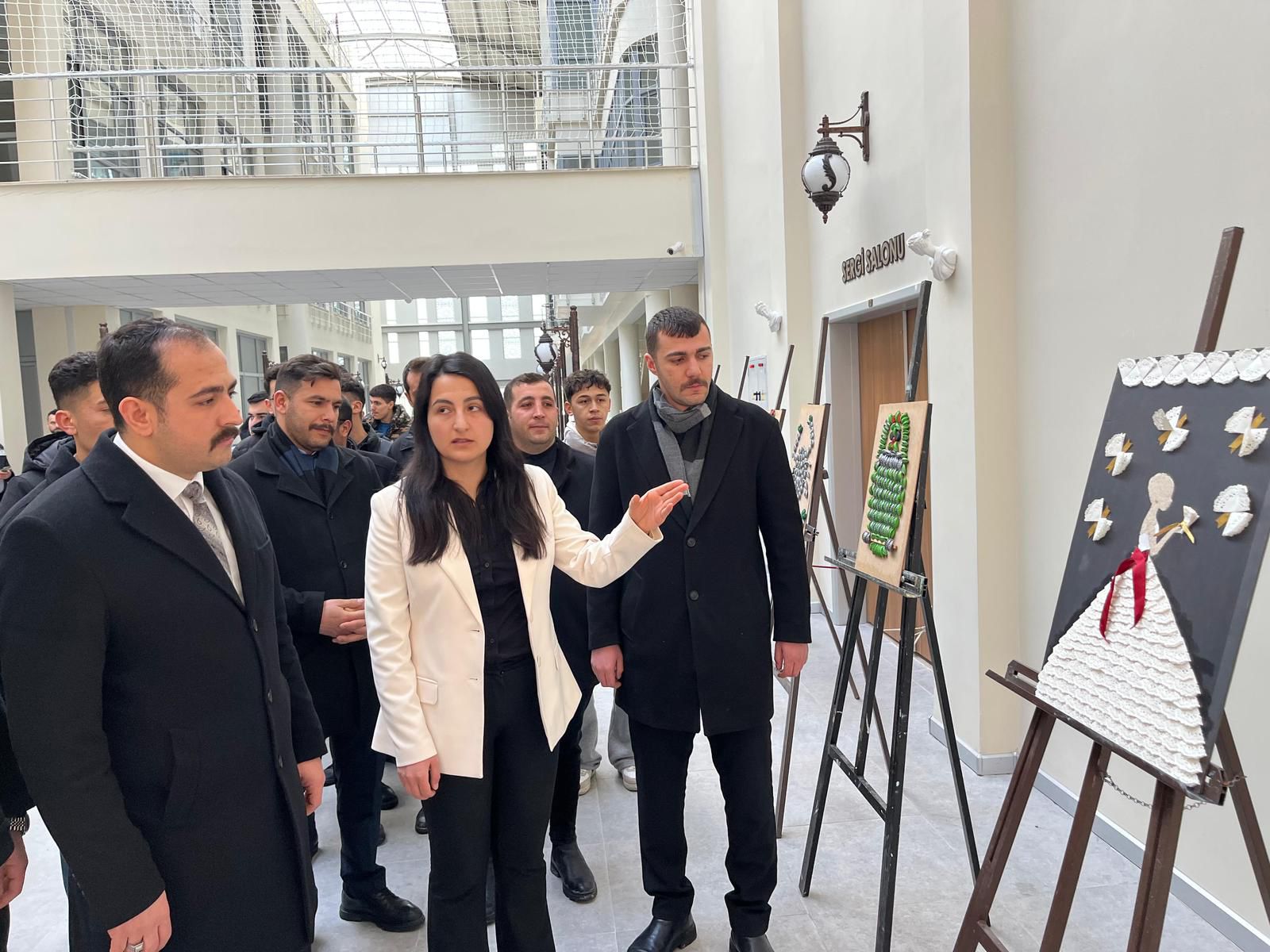 Sivas'ta geri dönüşüm sergisi açıldı