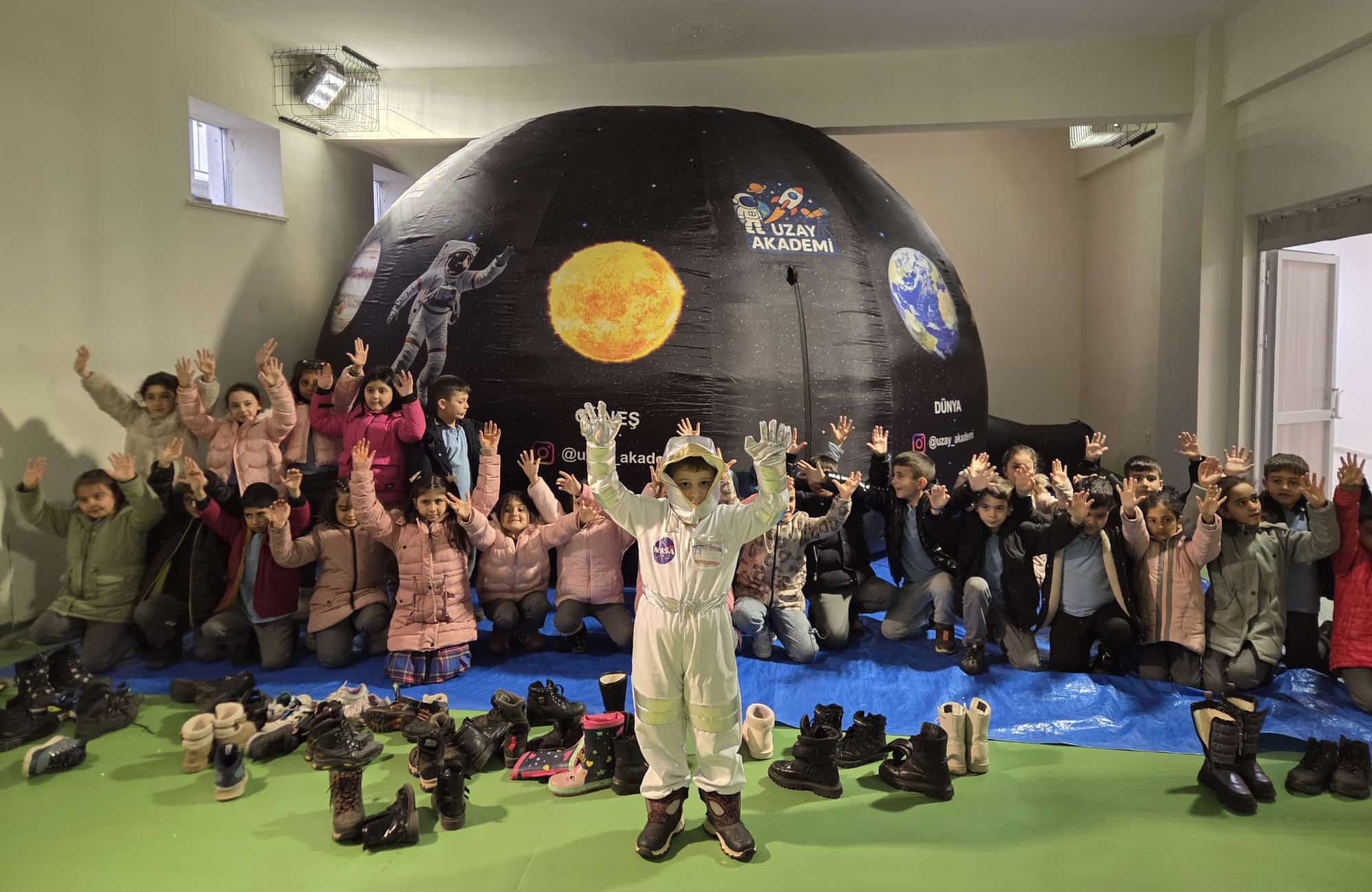 Öğrenciler uzayla buluştu