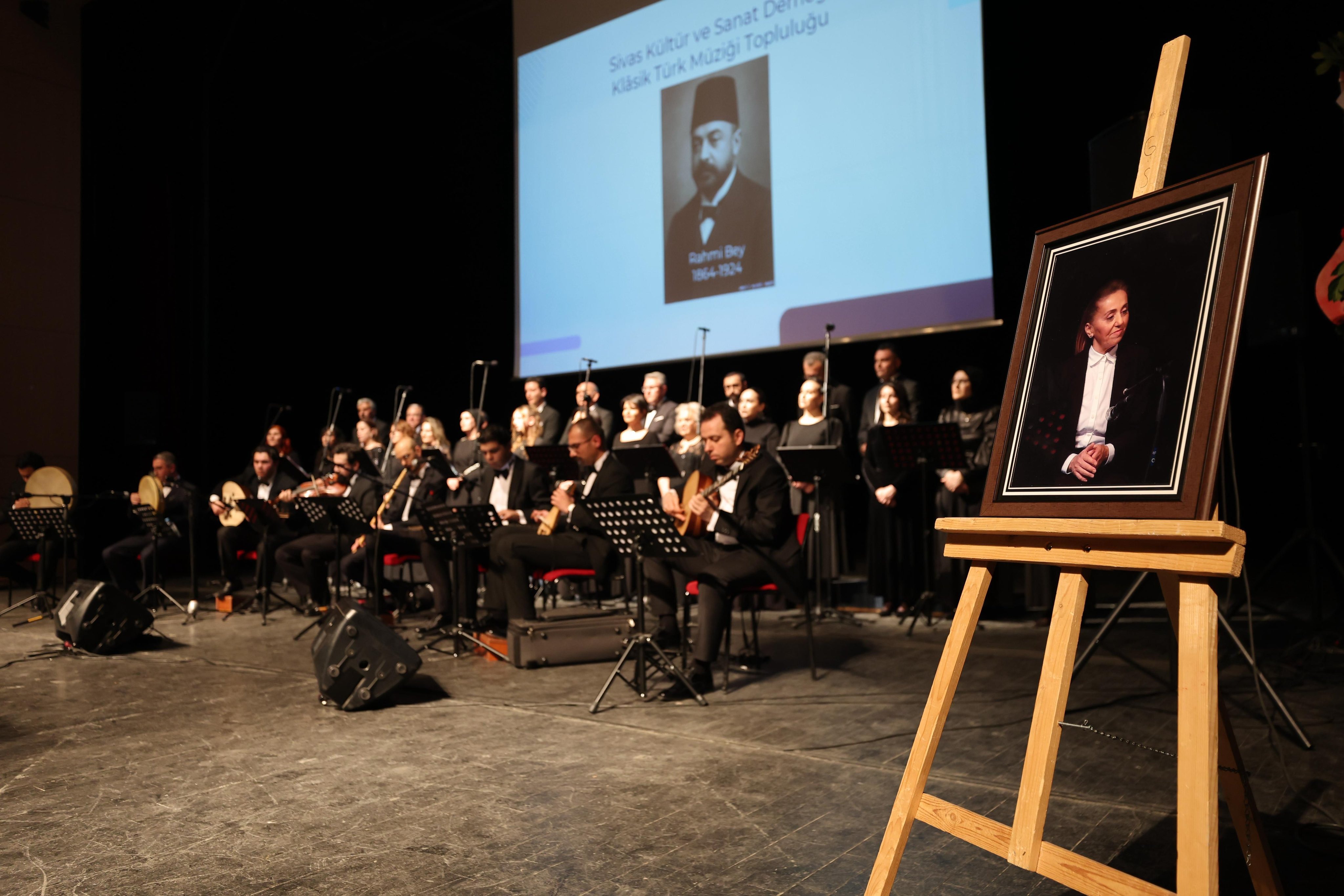 Nimet Heper Sivas'ta anıldı