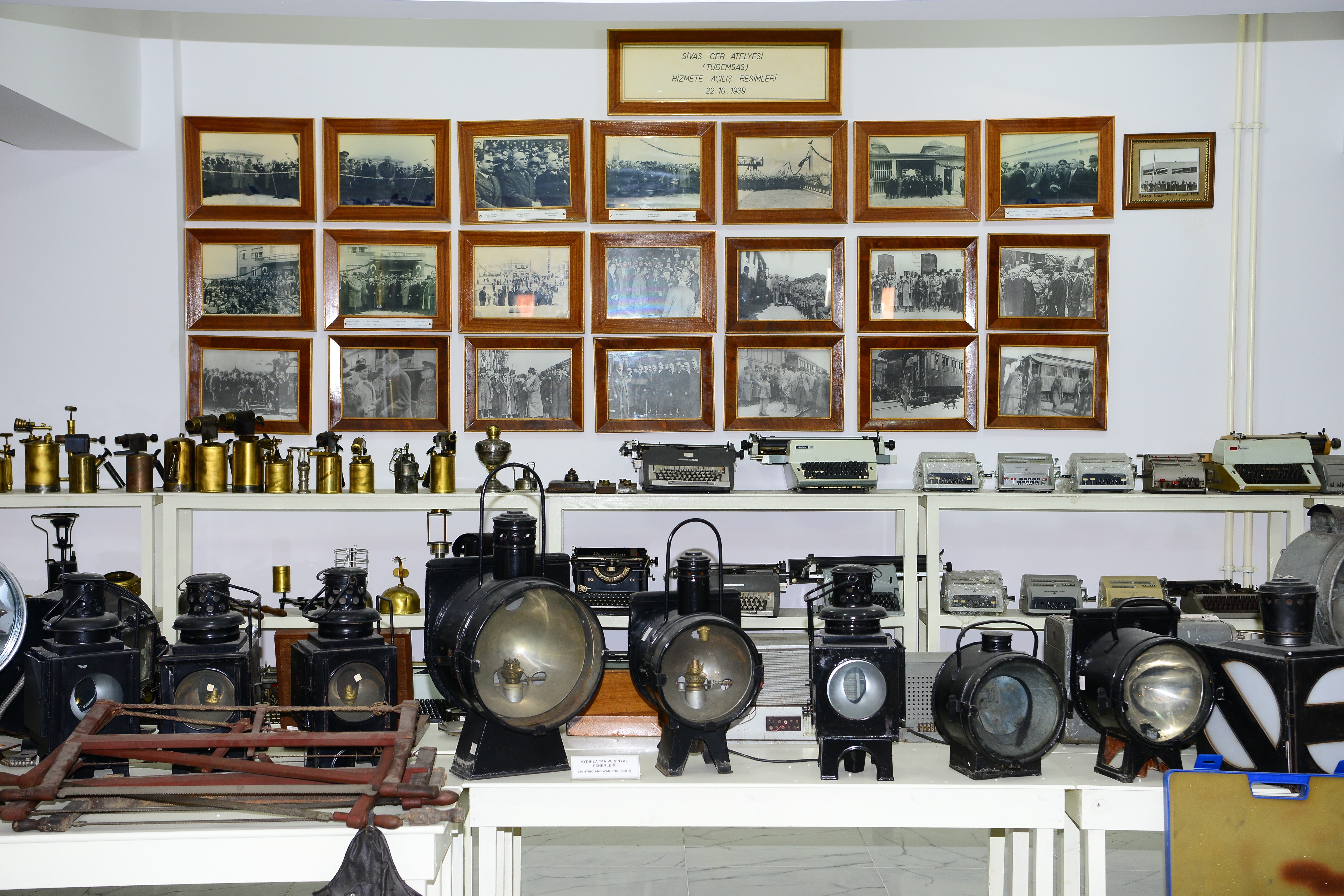 87 yıllık demiryolu mirası bu müzede sergileniyor