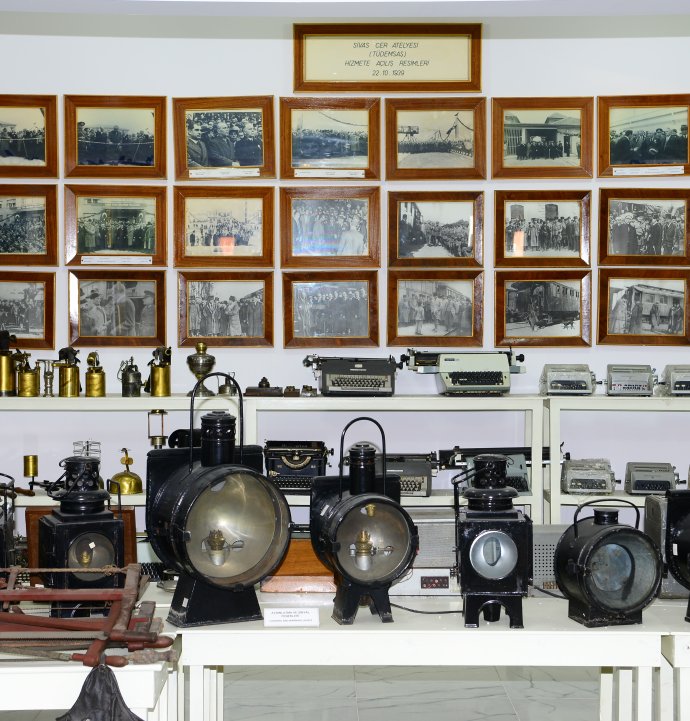 87 yıllık demiryolu mirası bu müzede sergileniyor