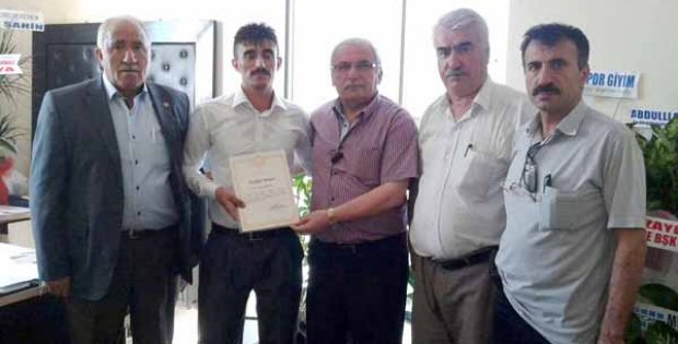 Örnek Şoför Ödüllendirildi
