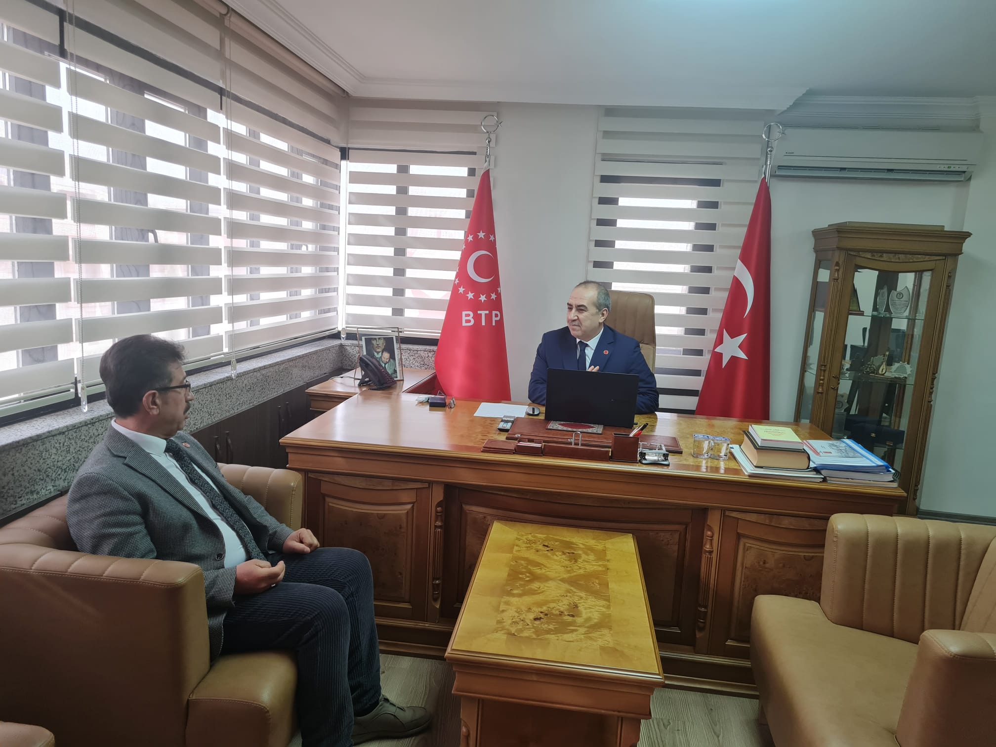 BTP Sivas teşkilatı Genel Merkez toplantısına katıldı