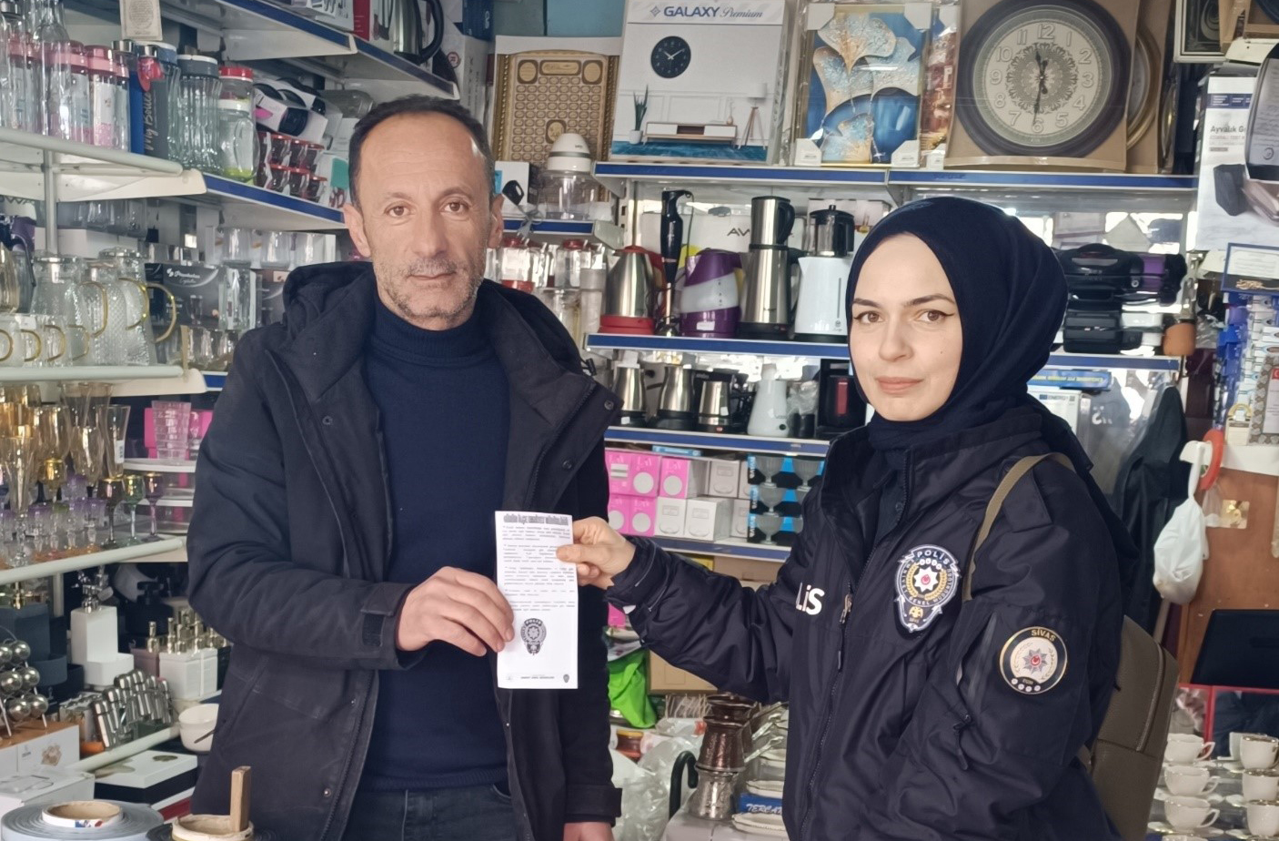 Sivas'ta toplum destekli polislik çalışmaları sürüyor