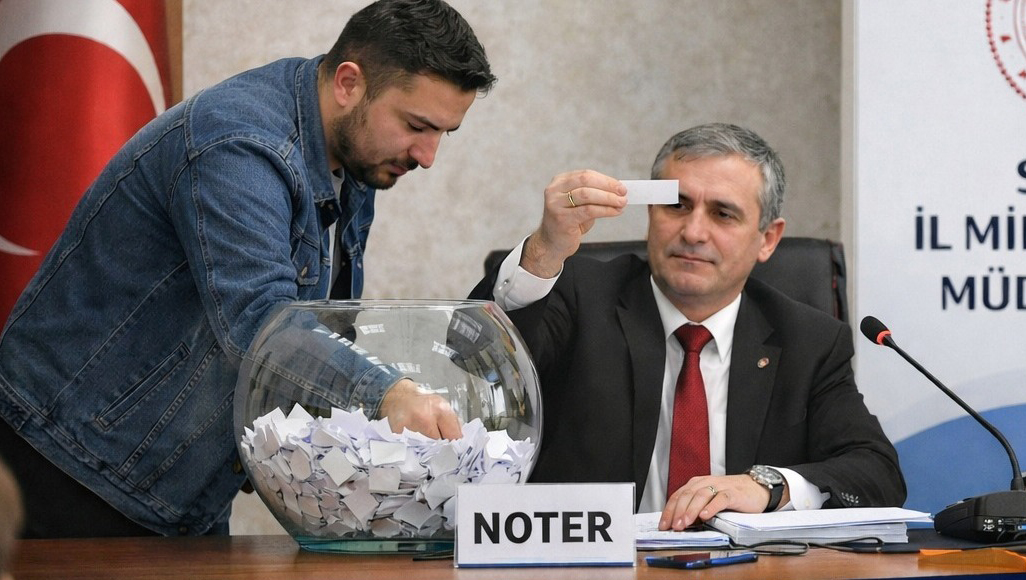 Sivas'ta TYP personelleri kurayla belirlendi