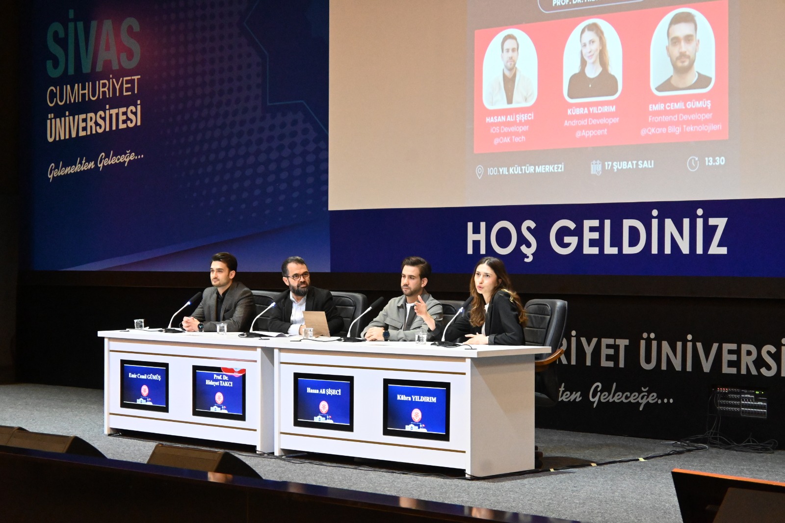 SCÜ'de sahne mezunların