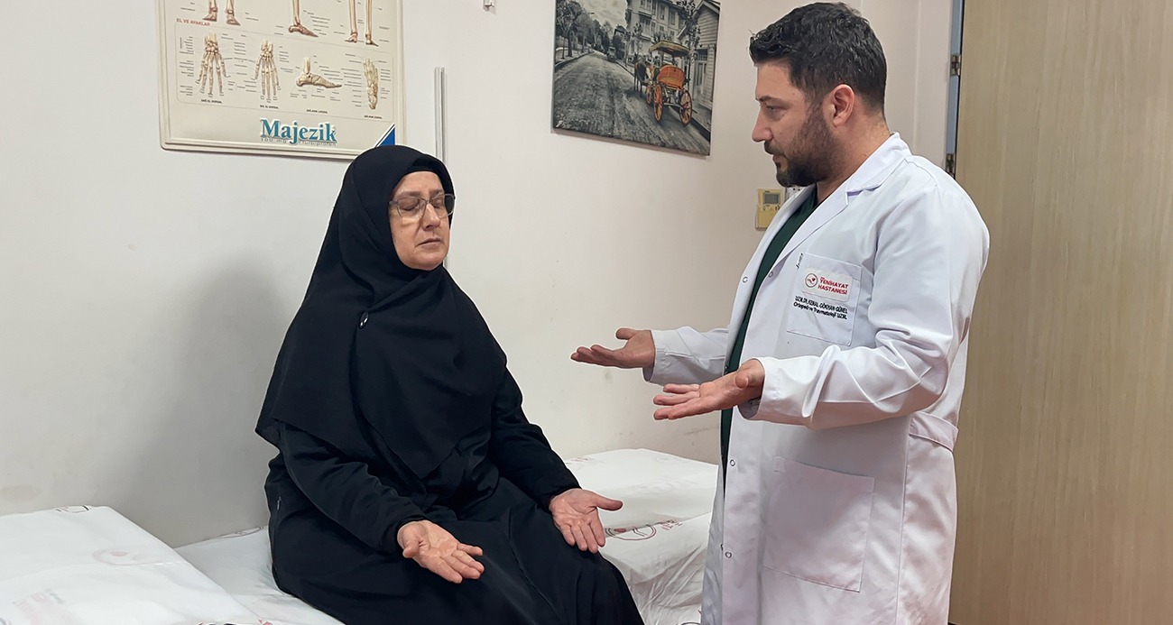 52 yıl sonra kolunu yeniden hareket ettirdi