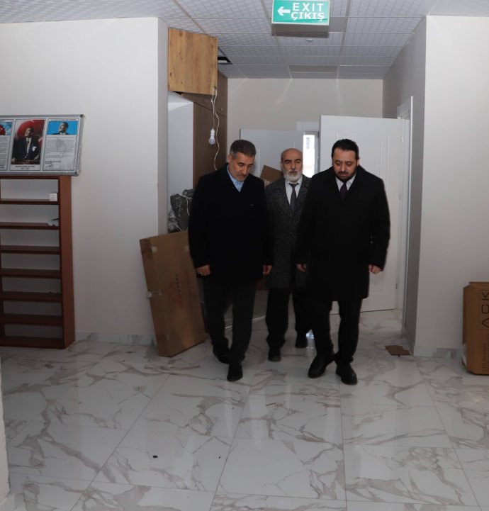 İl Müftüsü Limon, Şarkışla'da incelemelerde bulundu