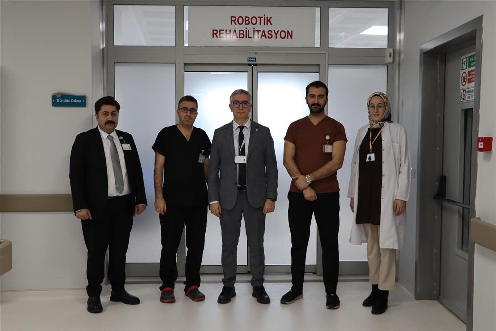 Numune'de robotik yürüme tedavisi başladı