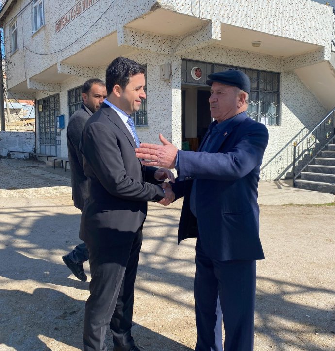 Kaymakam Yıldız, Güneyli Köyü sakinleriyle bir araya geldi