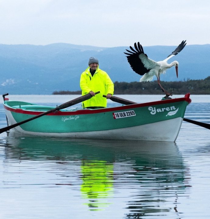 Yaren Leylek 15. kez Adem amcayla buluştu