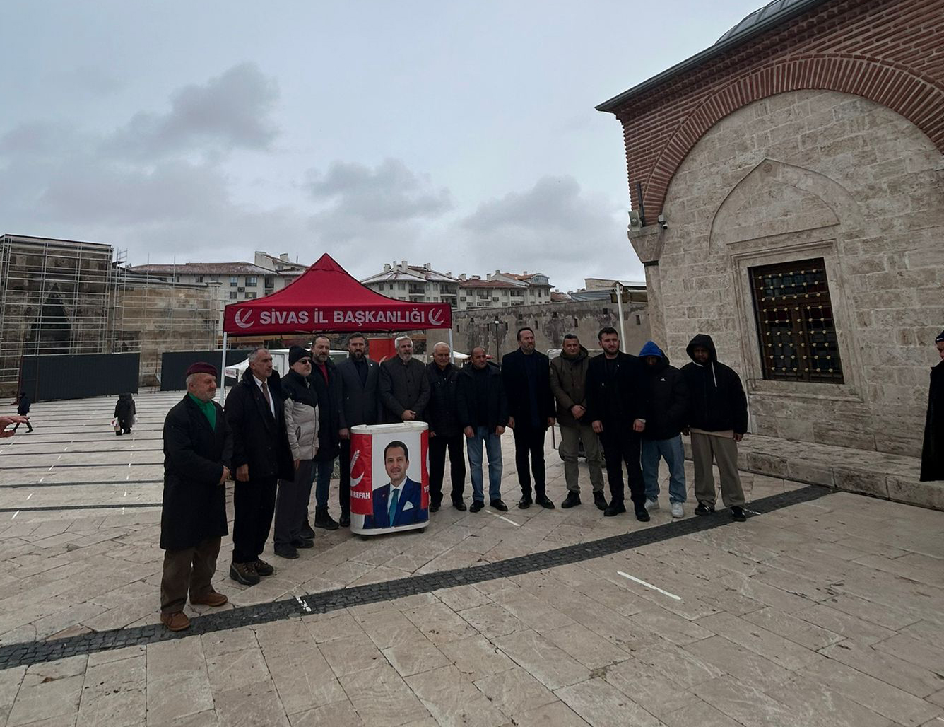 Yeniden Refah Partisi, Sivas'ta Erbakan’ı andı