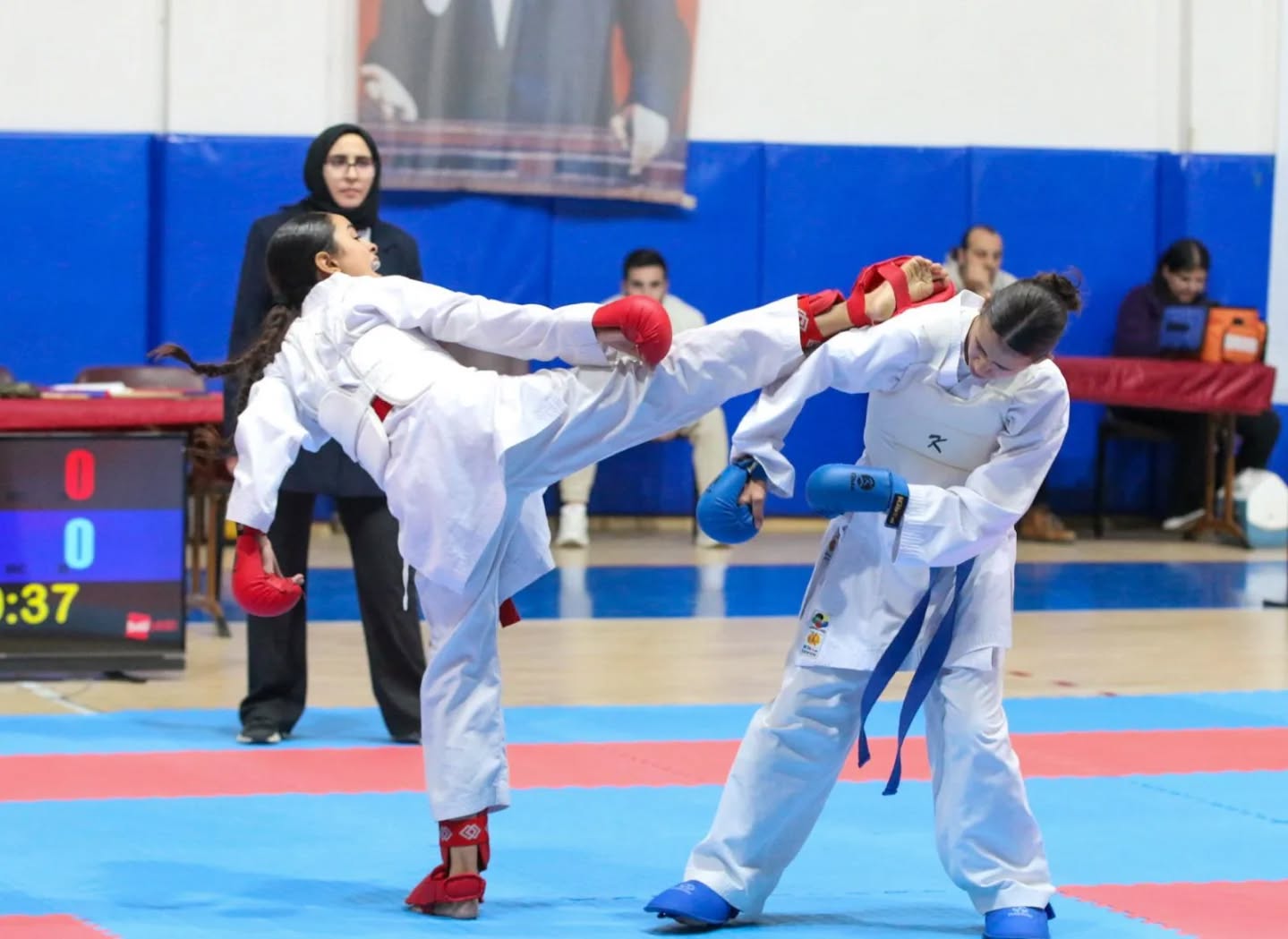 Tatamide şampiyona vizesi