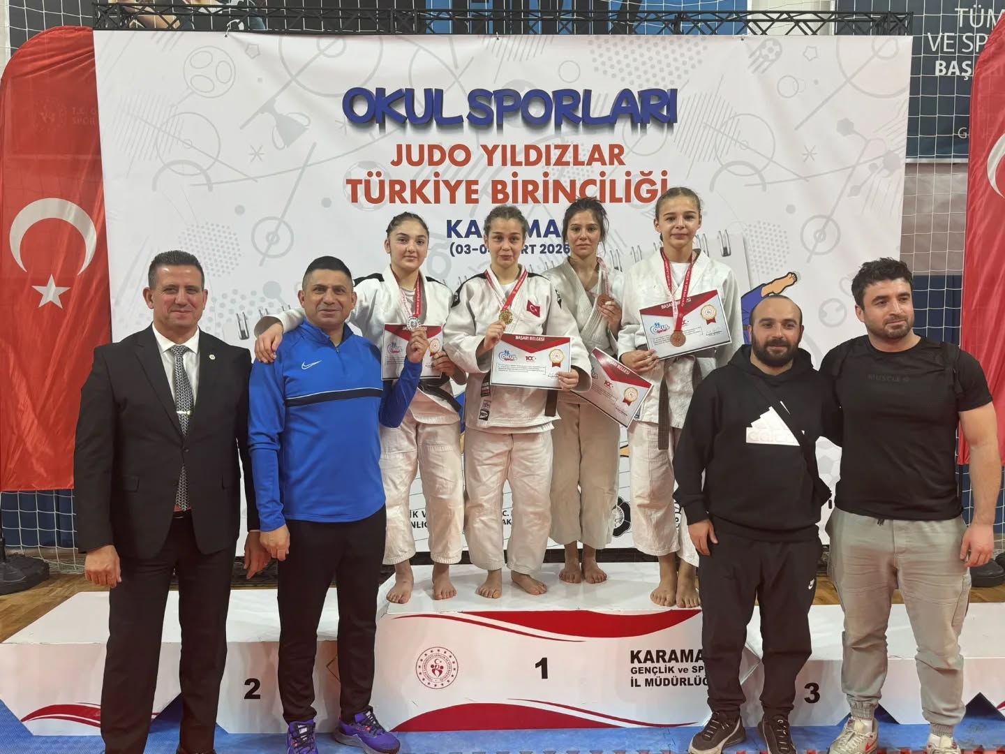 Karaman’da Sivaslı Judoculardan madalya yağmuru