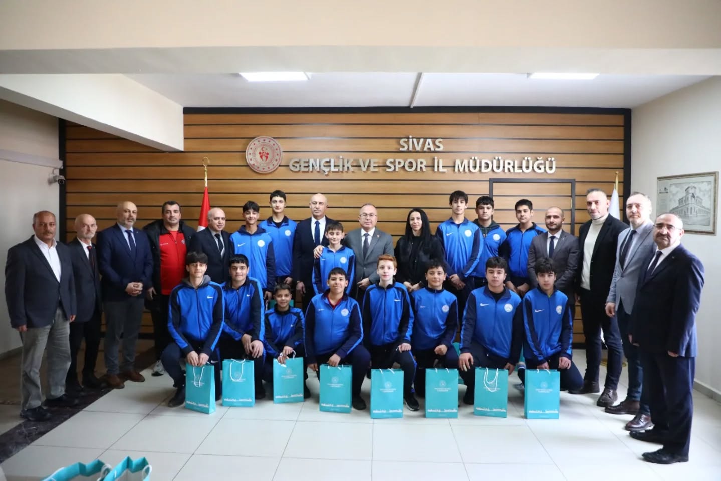 Türkiye birinciliği öncesi moral ve destek