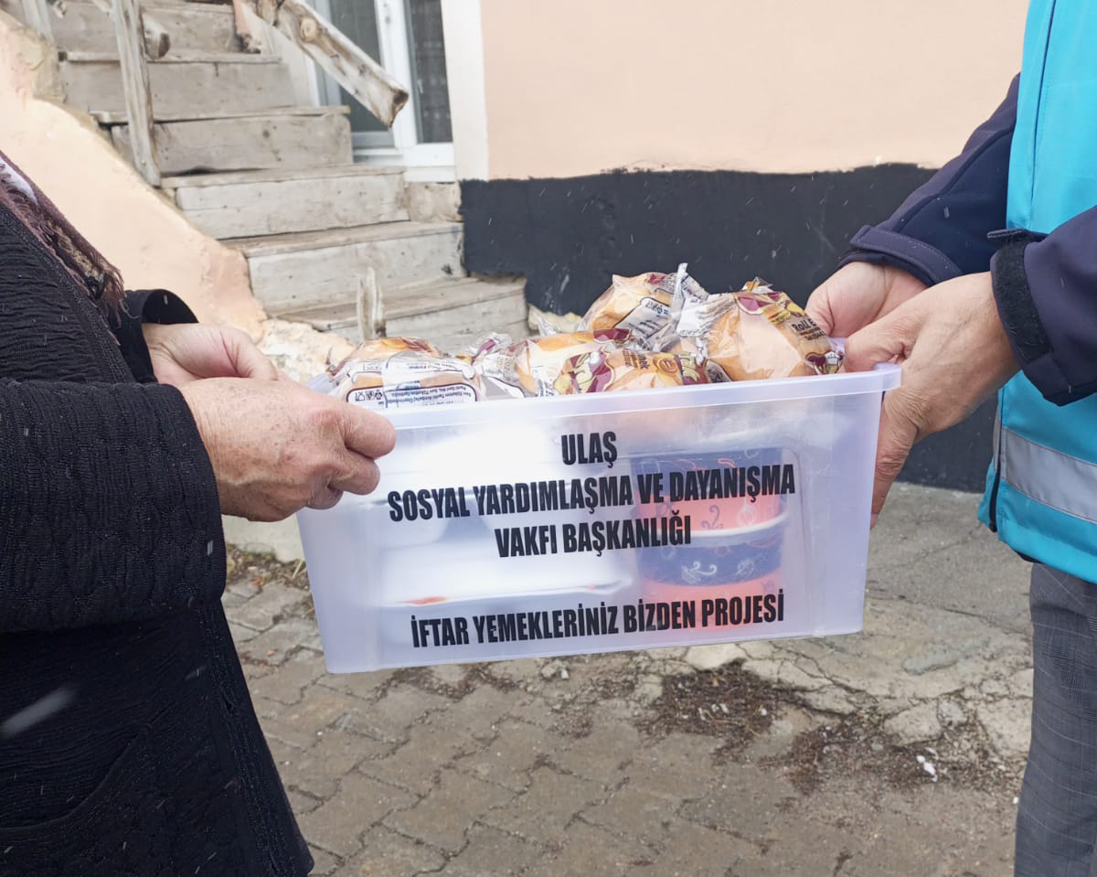 Ulaş'ta "Ramazan'da İftar Yemekleriniz Bizden" projesi başladı