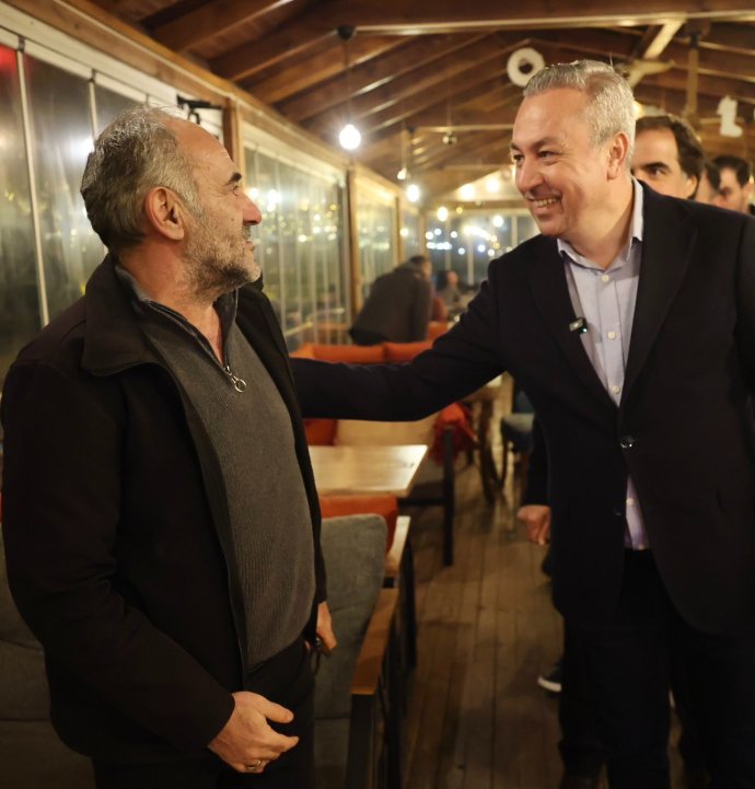 Belediye Başkan Uzun'dan esnaf ve vatandaş ziyareti