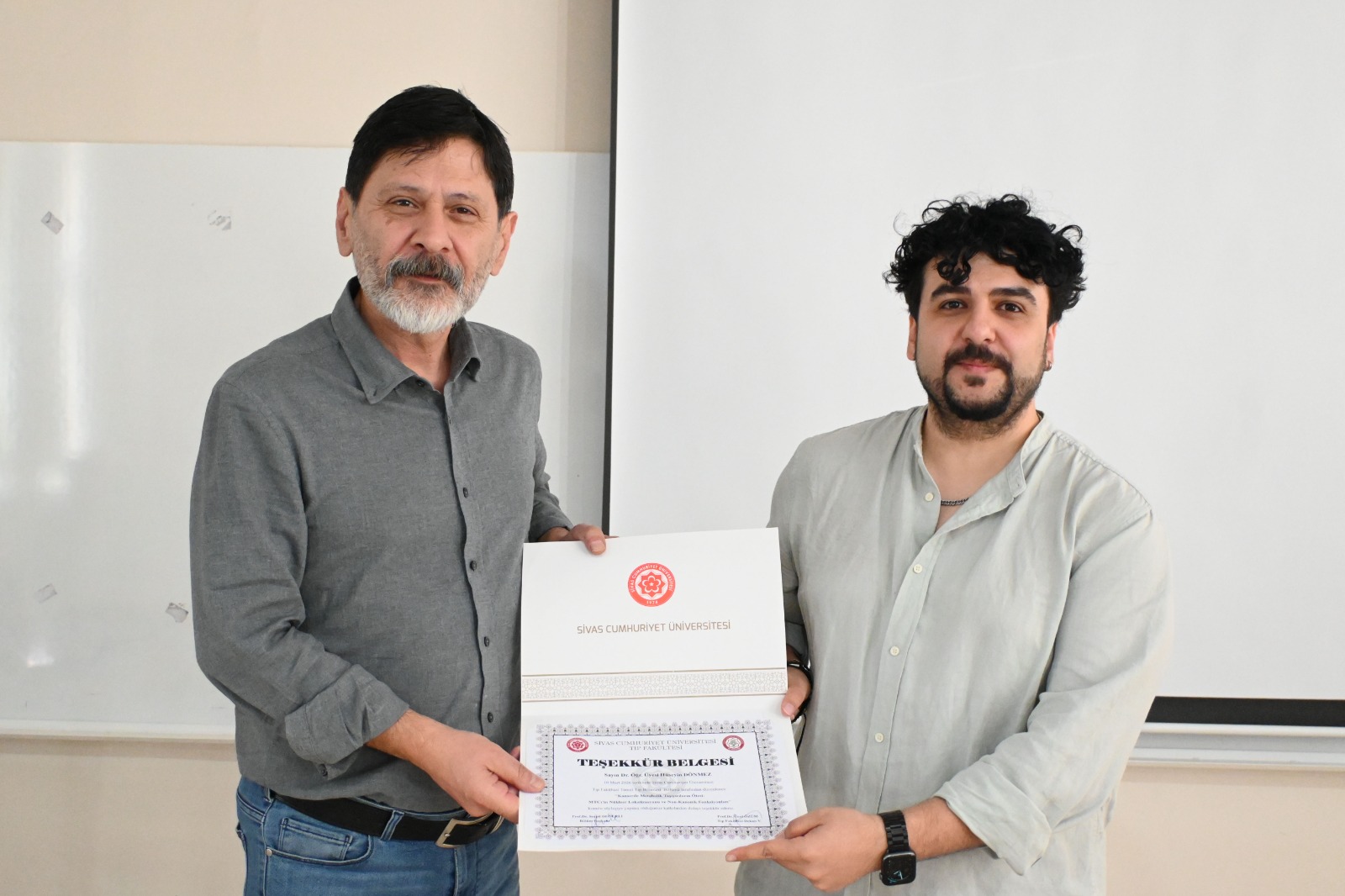 SCÜ Tıp Fakültesi’nde Temel Tıp Bilimleri Söyleşisi