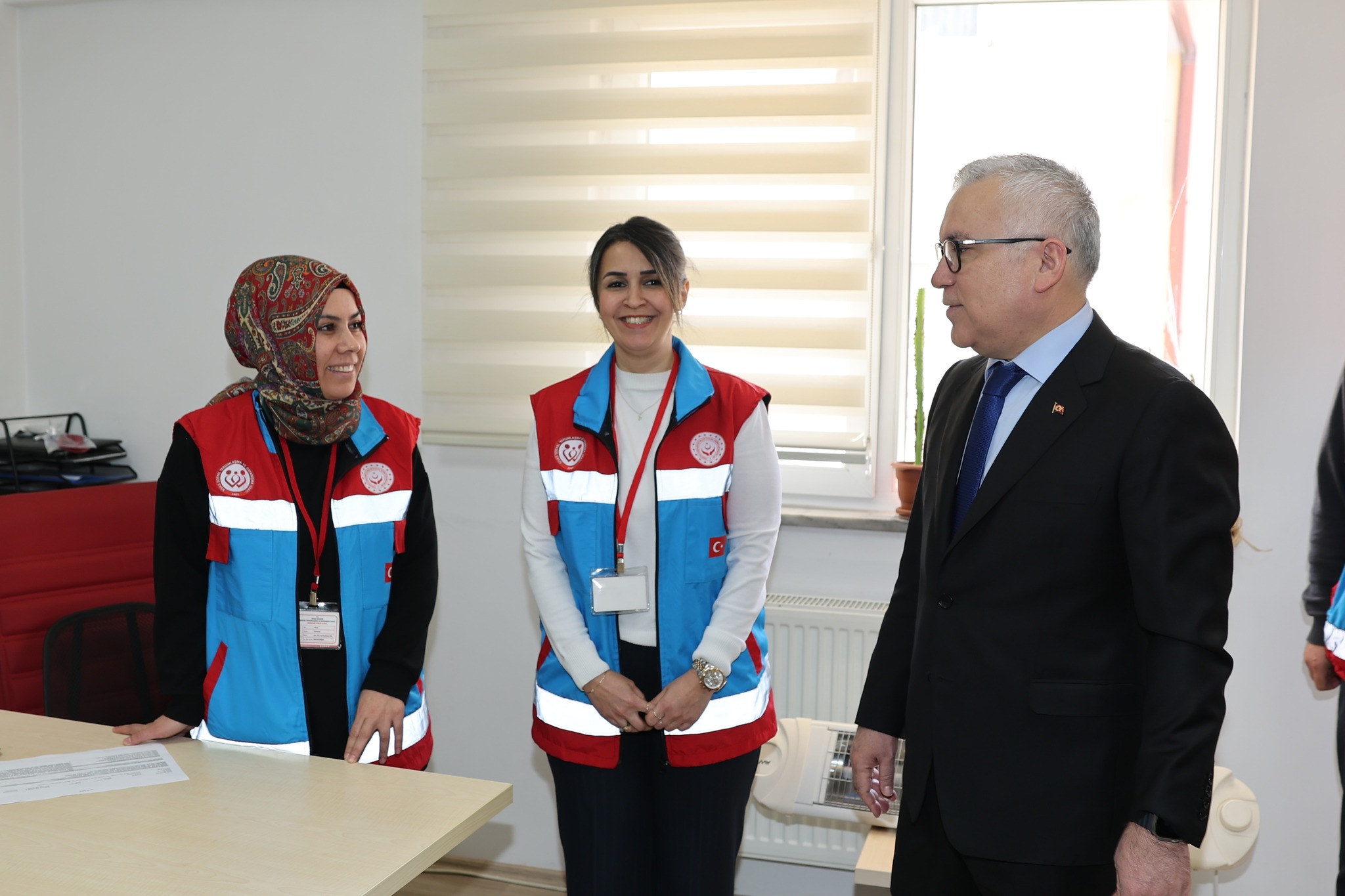 Sivas’ta SYDV ziyareti: Devlet her zaman yanınızda