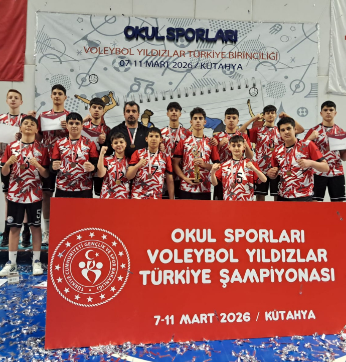 Sivas takımı filede Türkiye 4.'sü oldu