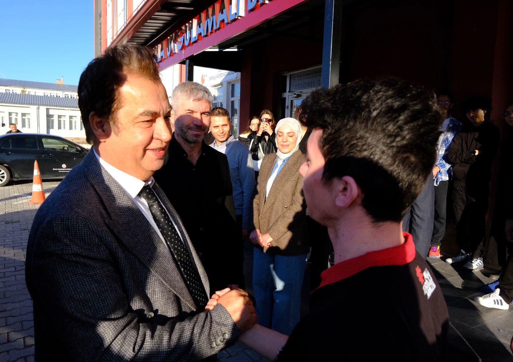 Rektör Şengönül’den Şarkışla’ya çıkarma