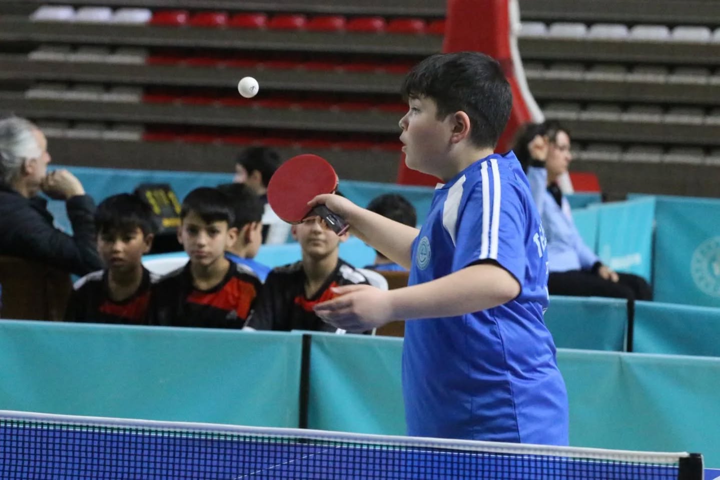 Küçük sporculardan büyük mücadele