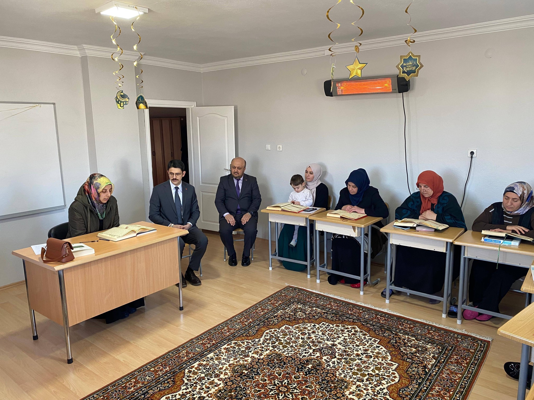 Ulaş Kaymakamı Eskimez, Kur'an kursunu ziyaret etti