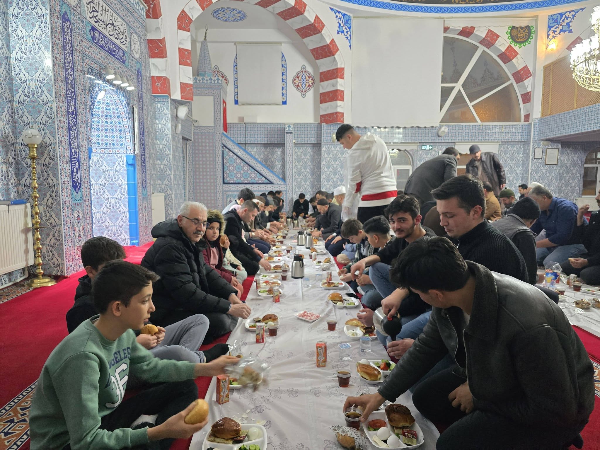 Ulaş'ta "sahur ve sabah namazı" buluşması etkinliği düzenlendi