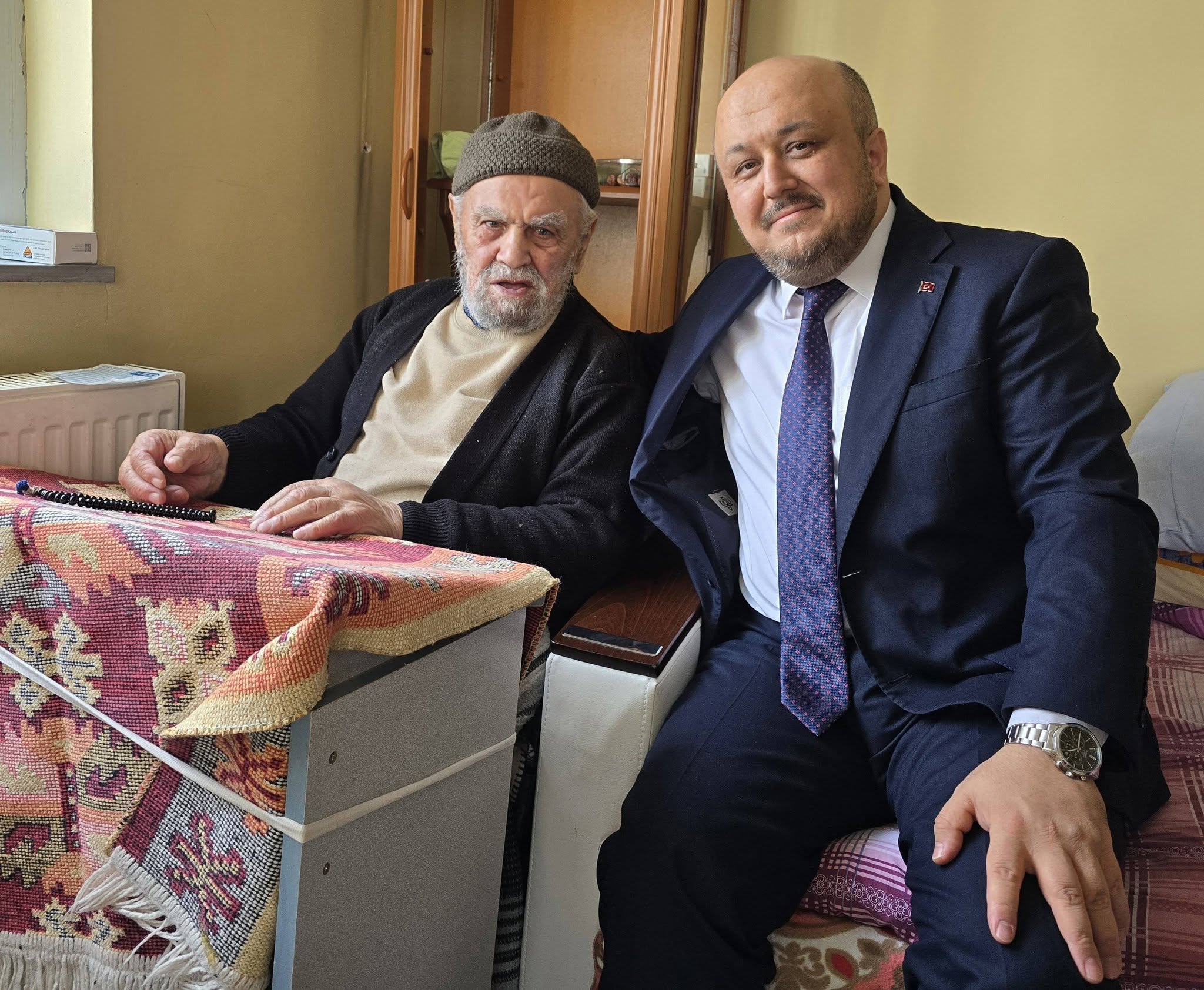 Müftü İçli'den yaşlı ziyareti