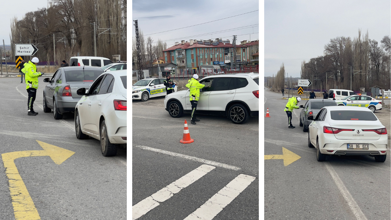 Ulaş’ta trafik denetimleri sıkılaştırıldı
