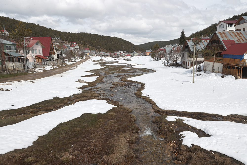 Eğriçimen'de bahar bir başka